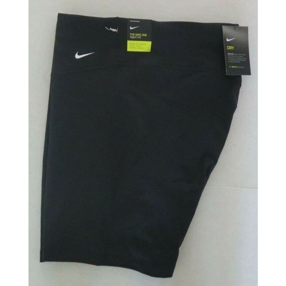 Nike DD0425 010 Women's Plus Sz 3X Black Mid-Rise 7" Training Bike Shorts - Picture 4 of 5